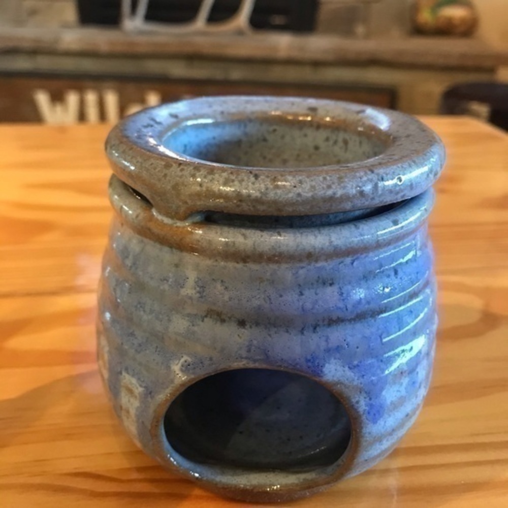 Hand Made Pottery Scented Wax Warmer Glazed